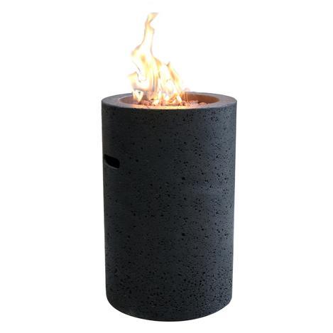Modeno - Lava Tube Fire Pit Column, Hidden Propane Storage - OFG602 - Fire Pit Stock