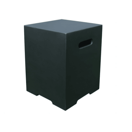 Modeno - Square Concrete Propane Tank Cover with Smooth Texture ONB021 - Fire Pit Stock