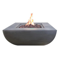 Thumbnail for Modeno - Westport Square Concrete Fire Pit Table OFG135 - Fire Pit Stock