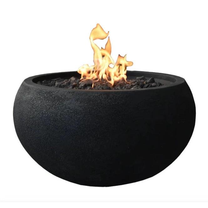 Modeno - York Round Concrete Fire Pit Bowl OFG115 - Fire Pit Stock