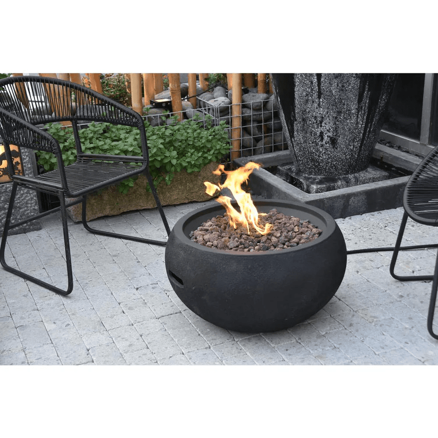 Modeno - York Round Concrete Fire Pit Bowl OFG115 - Fire Pit Stock