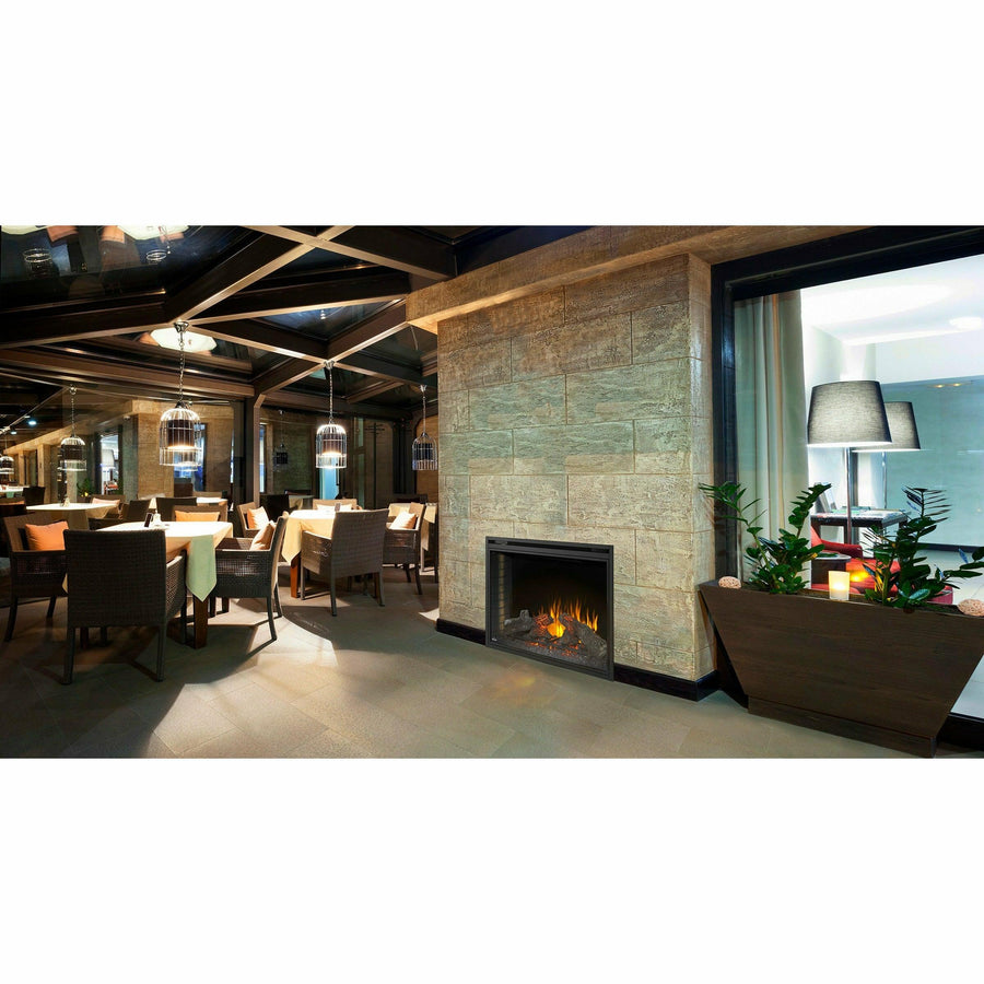 Napoleon - Ascent™ Whisper-Quiet Electric Fireplace Insert - Fire Pit Stock
