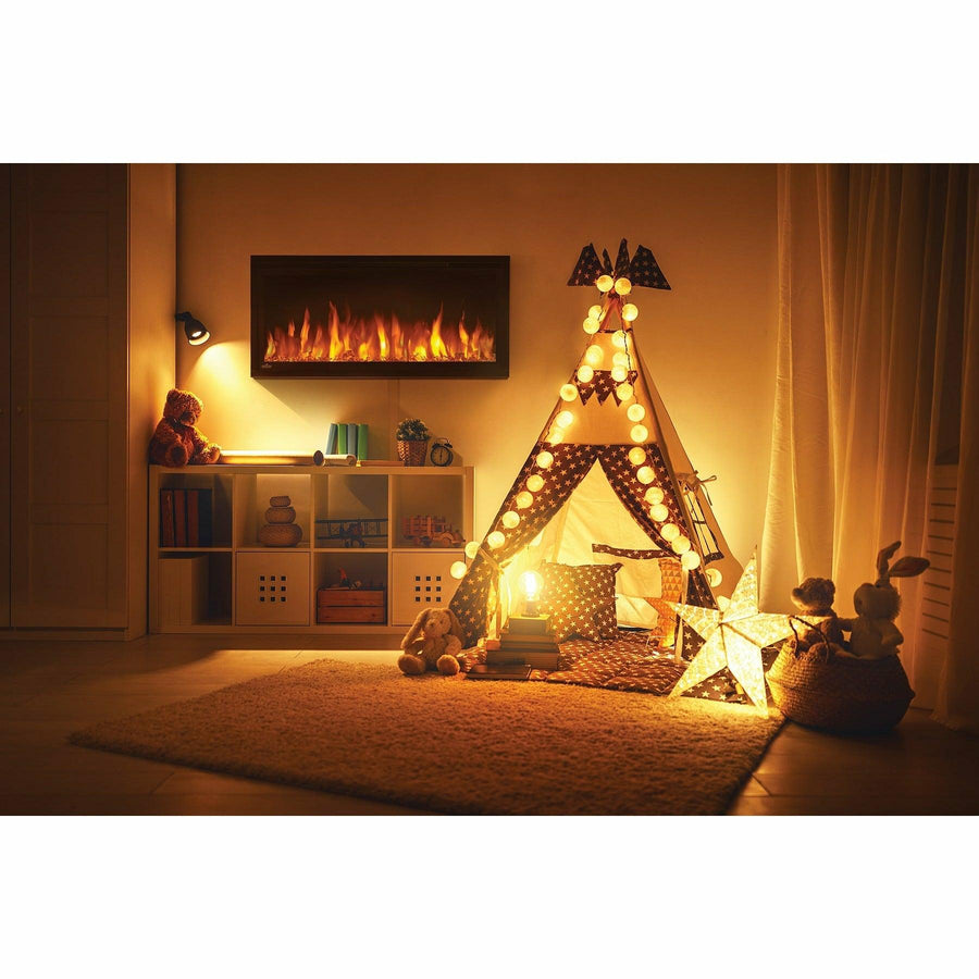 Napoleon - Entice™ Wall Mount Slimline Electric Fireplace - Fire Pit Stock