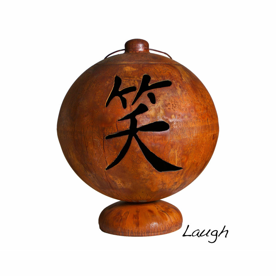 Ohio Flame Fire Globe "Live, Laugh, Love" - Fire Pit Stock