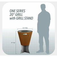 Thumbnail for One Series Grill Stand - Fire Pit Stock