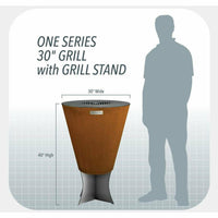 Thumbnail for One Series Grill Stand - Fire Pit Stock