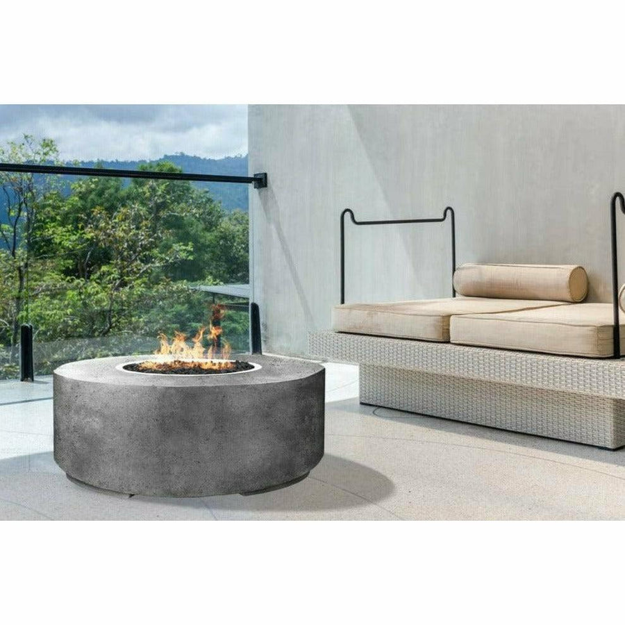 Prism Hardscapes - Cilindro Round Concrete Fire Bowl - Fire Pit Stock