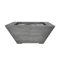 Thumbnail for Prism Hardscapes - Lombard Series Square Concrete Fire Table - Fire Pit Stock