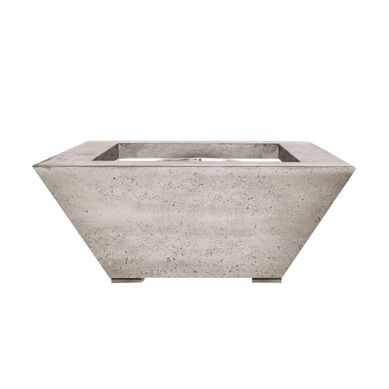 Prism Hardscapes - Lombard Series Square Concrete Fire Table - Fire Pit Stock