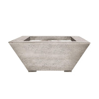 Thumbnail for Prism Hardscapes - Lombard Series Square Concrete Fire Table - Fire Pit Stock