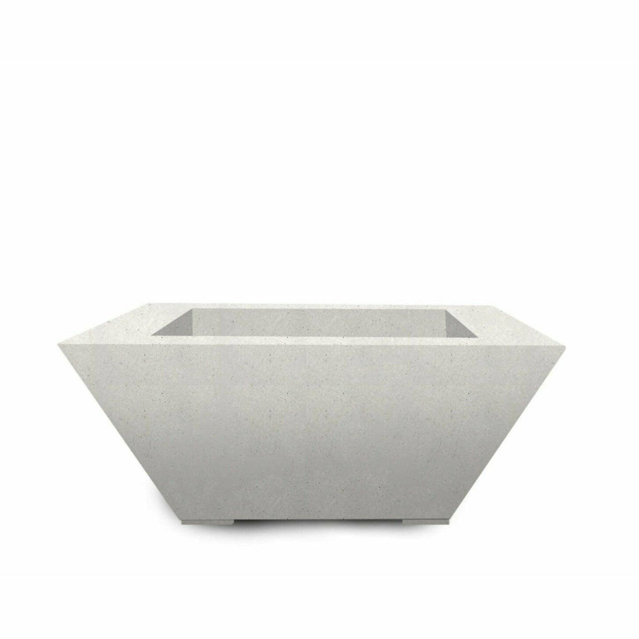 Prism Hardscapes - Lombard Series Square Concrete Fire Table - Fire Pit Stock