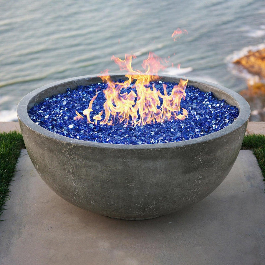 Prism Hardscapes - Moderno Series 1 Round Concrete Fire Bowl - Fire Pit Stock