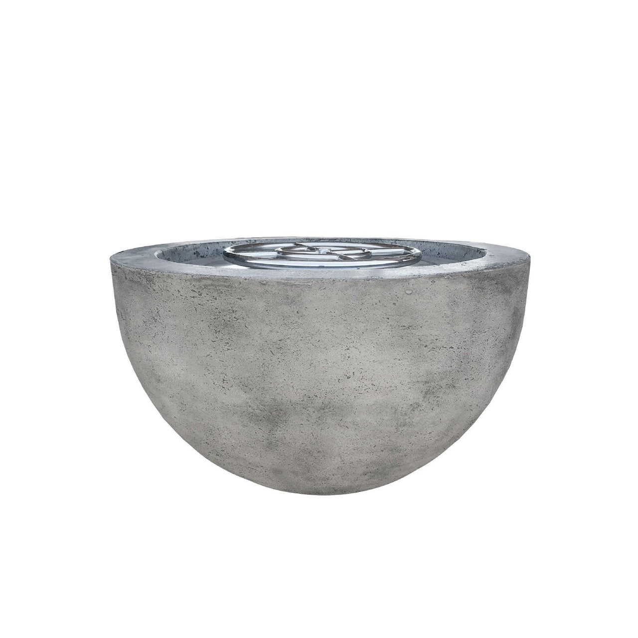 Prism Hardscapes - Moderno Series 3 Round Concrete Fire Bowl - Fire Pit Stock