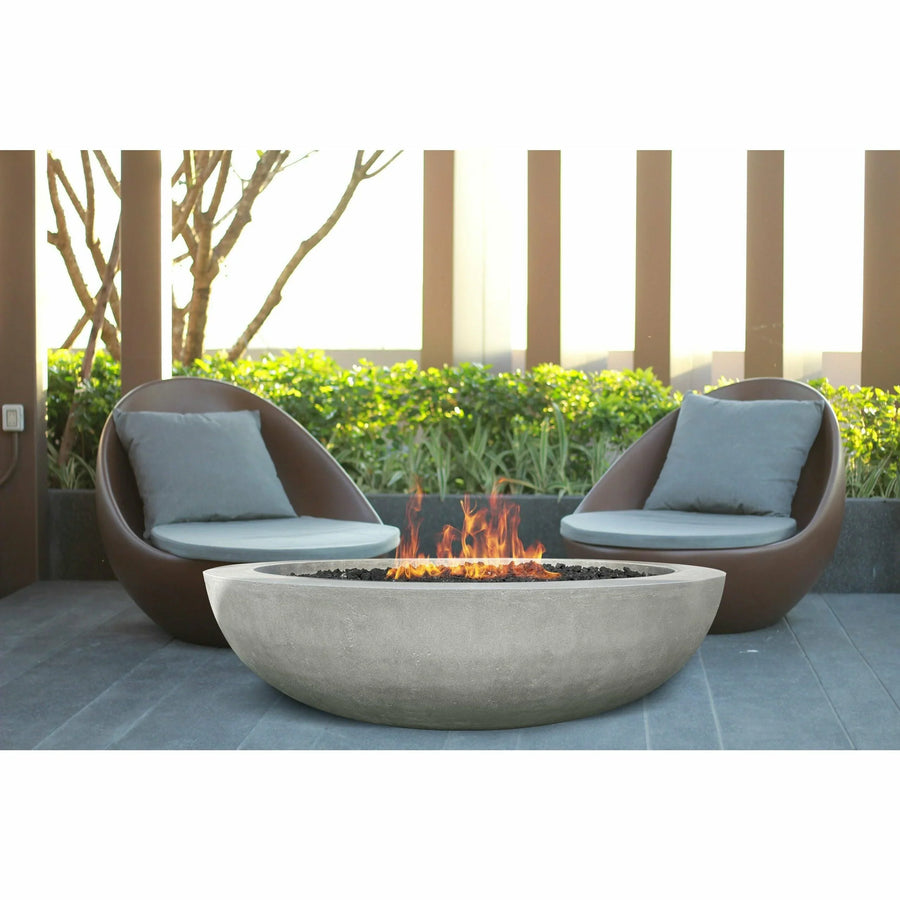 Prism Hardscapes - Moderno Series 70 Round Concrete Fire Bowl - Fire Pit Stock