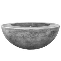 Thumbnail for Prism Hardscapes - Moderno Series 8 Round Concrete Fire Bowl - Fire Pit Stock