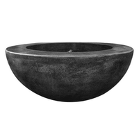 Thumbnail for Prism Hardscapes - Moderno Series 8 Round Concrete Fire Bowl - Fire Pit Stock