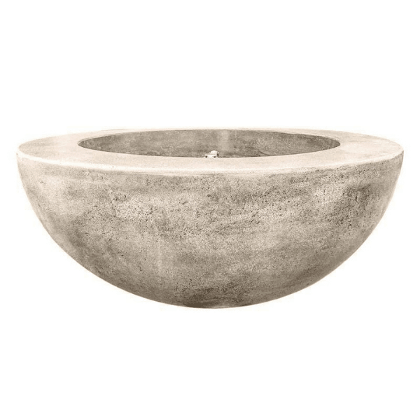 Prism Hardscapes - Moderno Series 8 Round Concrete Fire Bowl - Fire Pit Stock