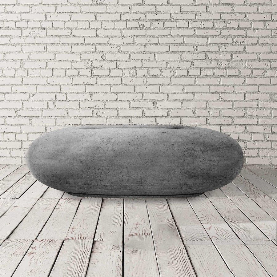 Prism Hardscapes - Pebble Series Round Concrete Fire Bowl - Fire Pit Stock
