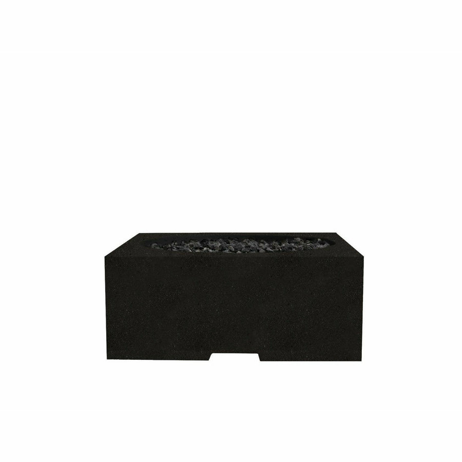 Prism Hardscapes - Piazza Square Concrete Fire Table - Fire Pit Stock