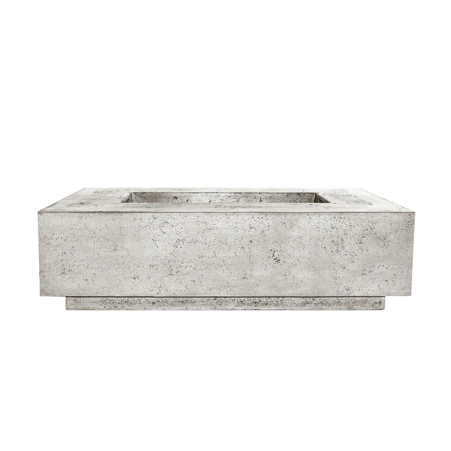 Prism Hardscapes - Tavola Series 1 Rectangular Concrete Fire Pit Table - Fire Pit Stock