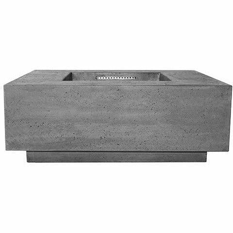 Prism Hardscapes - Tavola Series 3 Square Concrete Fire Pit Table - Fire Pit Stock