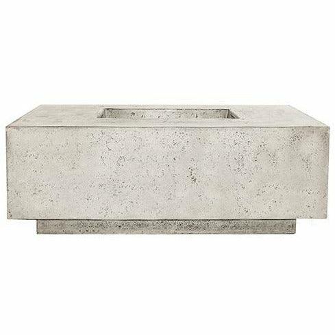 Prism Hardscapes - Tavola Series 3 Square Concrete Fire Pit Table - Fire Pit Stock