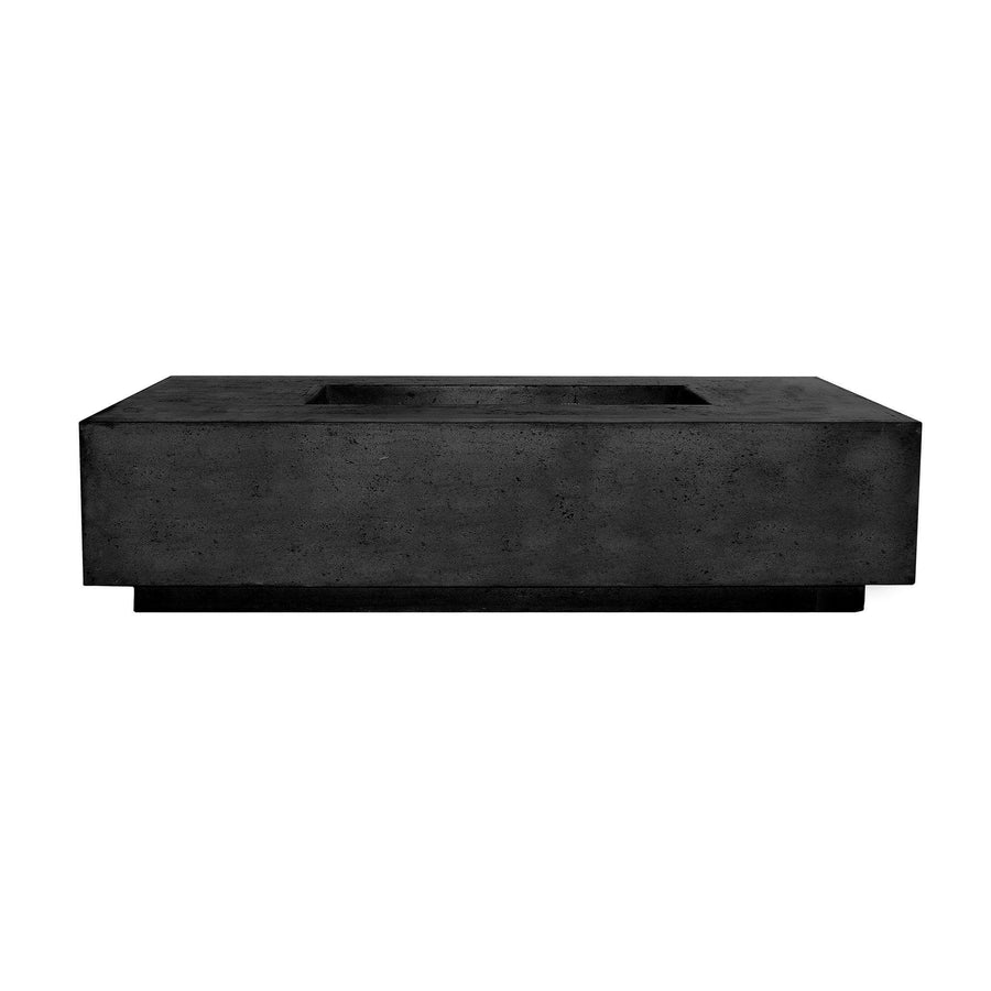 Prism Hardscapes - Tavola Series 4 Rectangular Concrete Fire Pit Table - Fire Pit Stock