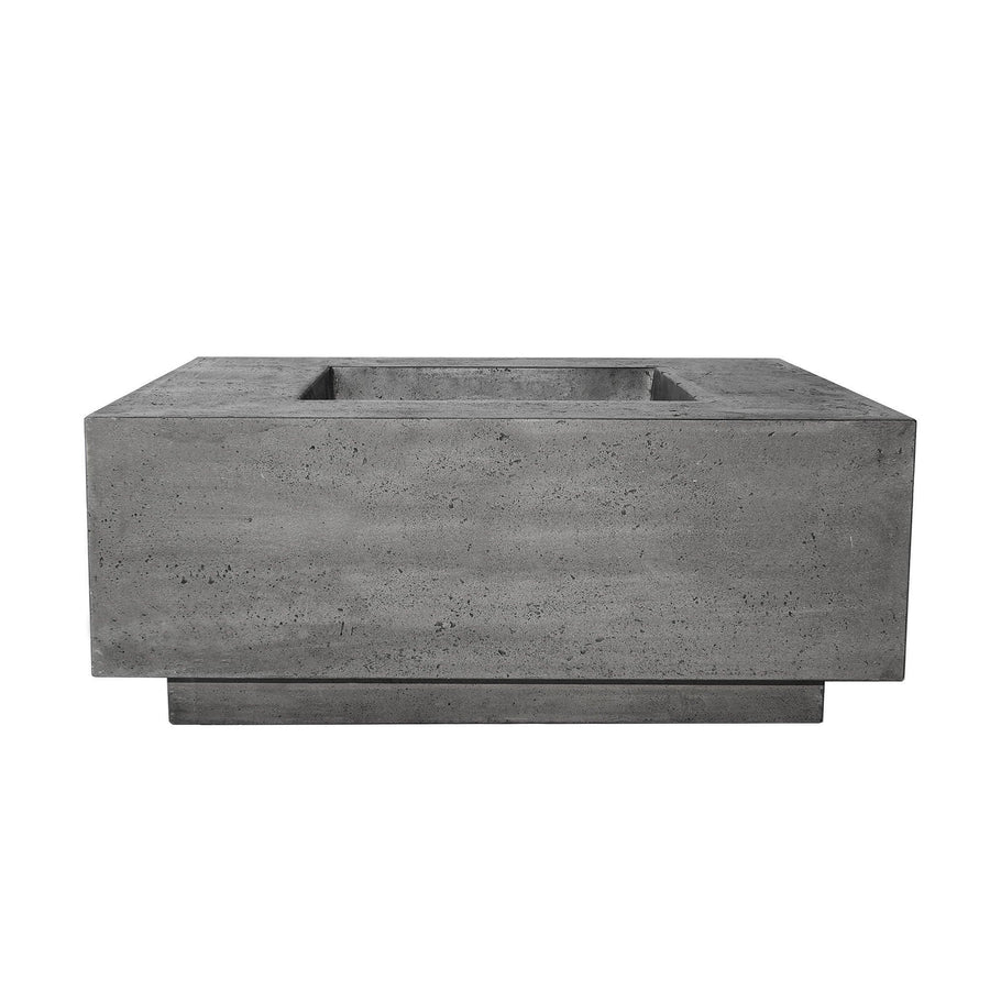 Prism Hardscapes - Tavola Series 42 Square Concrete Fire Pit Table - Fire Pit Stock