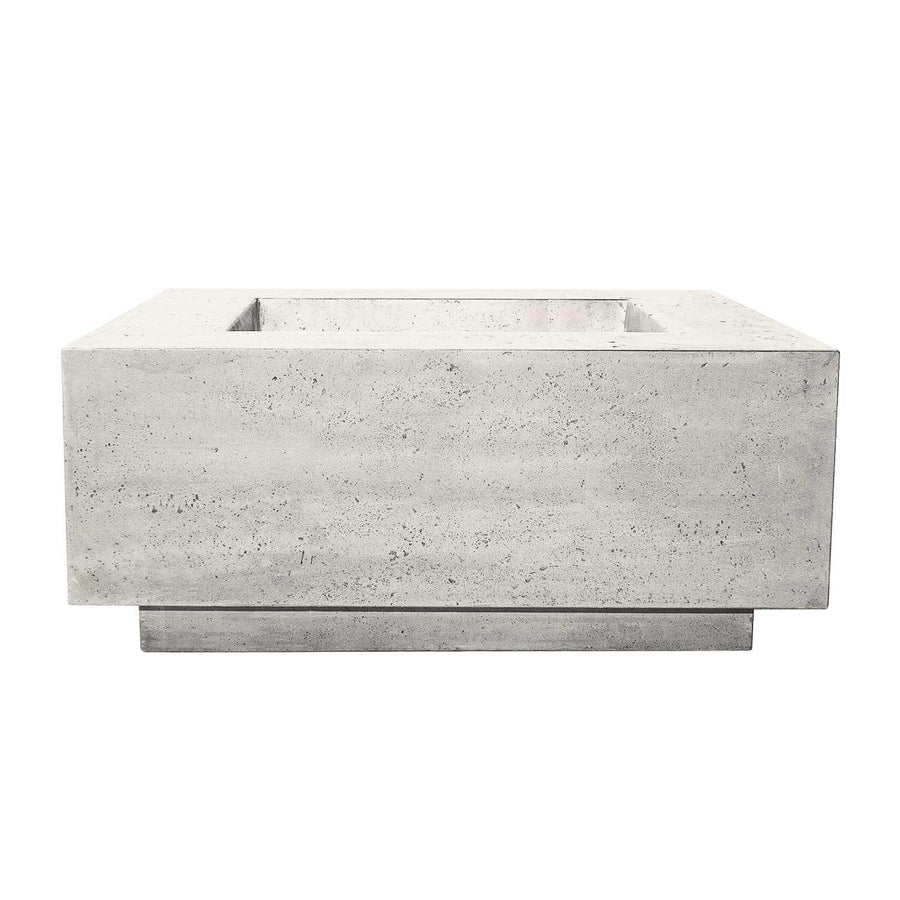Prism Hardscapes - Tavola Series 42 Square Concrete Fire Pit Table - Fire Pit Stock