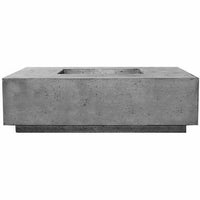 Thumbnail for Prism Hardscapes - Tavola Series 7 Rectangular Concrete Fire Pit Table - Fire Pit Stock