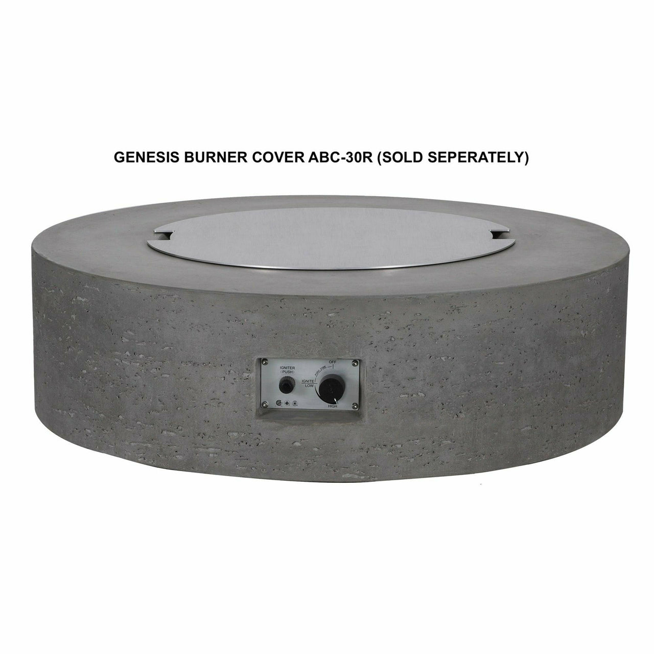 PyroMania Fire - Aluminum Burner Cover for Shangri-La and Genesis - Fire Pit Stock