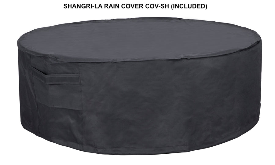 PyroMania Fire - Shangri-La Round Concrete Fire Pit Bowl - Fire Pit Stock