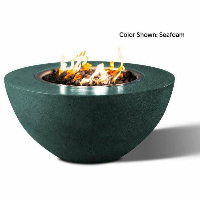 Slick Rock Concrete Oasis 34" Round Concrete Fire Pit Bowl KOF34 - Fire Pit Stock