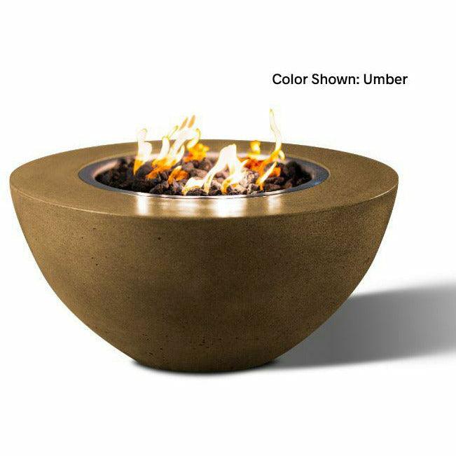 Slick Rock Concrete Oasis 34" Round Concrete Fire Pit Bowl KOF34 - Fire Pit Stock