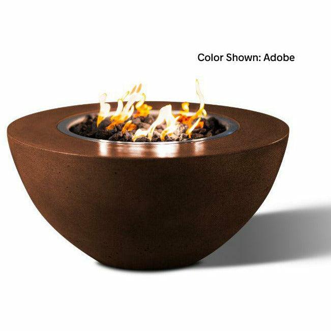 Slick Rock Concrete Oasis 34" Round Concrete Fire Pit Bowl KOF34 - Fire Pit Stock