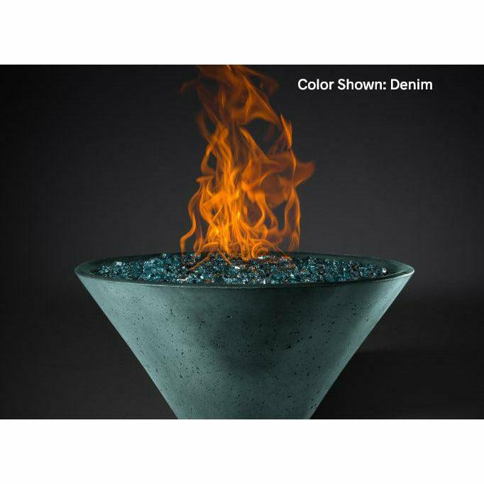 Slick Rock Concrete - Ridgeline Conical Fire Bowl - Fire Pit Stock