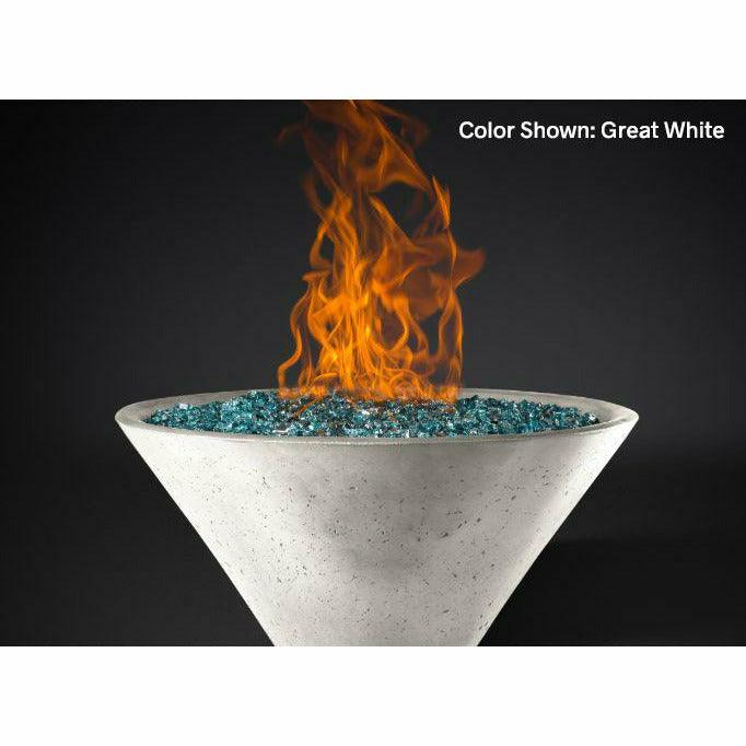 Slick Rock Concrete - Ridgeline Conical Fire Bowl - Fire Pit Stock