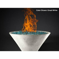 Thumbnail for Slick Rock Concrete - Ridgeline Conical Fire Bowl - Fire Pit Stock