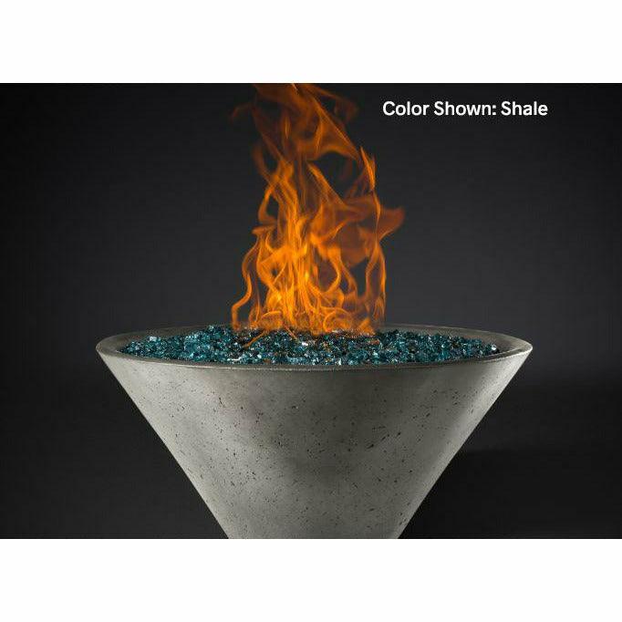 Slick Rock Concrete - Ridgeline Conical Fire Bowl - Fire Pit Stock