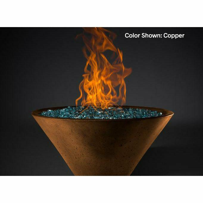 Slick Rock Concrete - Ridgeline Conical Fire Bowl - Fire Pit Stock