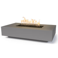 Thumbnail for The Outdoor Plus - Cabo Linear Rectangle Concrete Fire Pit Table OPT-CBLN - Fire Pit Stock