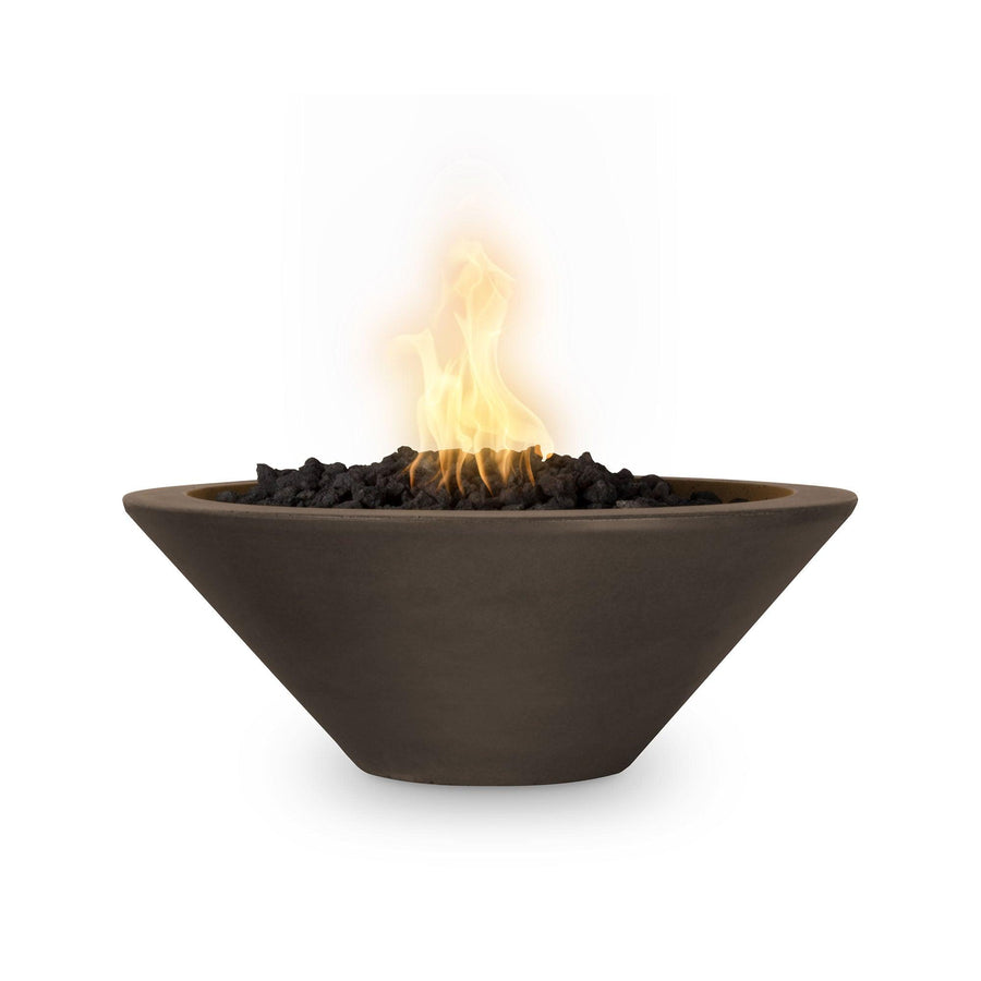 The Outdoor Plus - Cazo Round Concrete Fire Bowl OPT-RFO - Fire Pit Stock