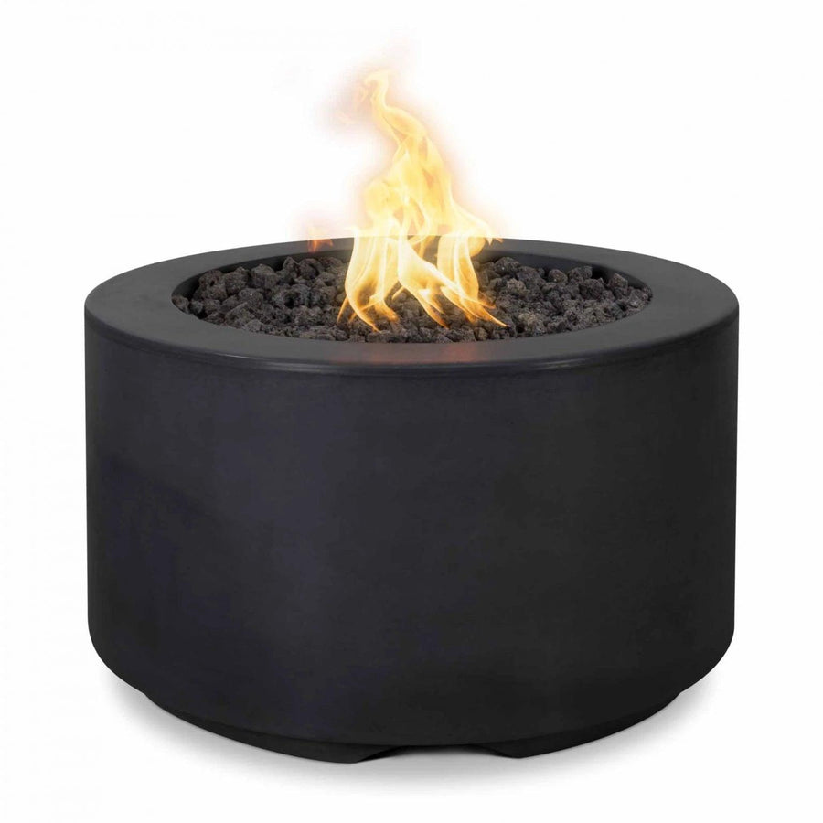 The Outdoor Plus - Florence 46" Round Concrete Fire Pit OPT-FL4620 - Fire Pit Stock