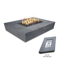 Thumbnail for The Outdoor Plus - Heiko Rectangular Fire Pit OPT-5844 - Fire Pit Stock
