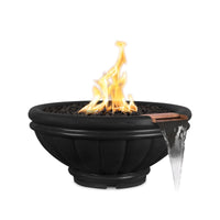 Thumbnail for The Outdoor Plus - Roma Round Concrete Fire & Water Bowl OPT-ROMFW - Fire Pit Stock