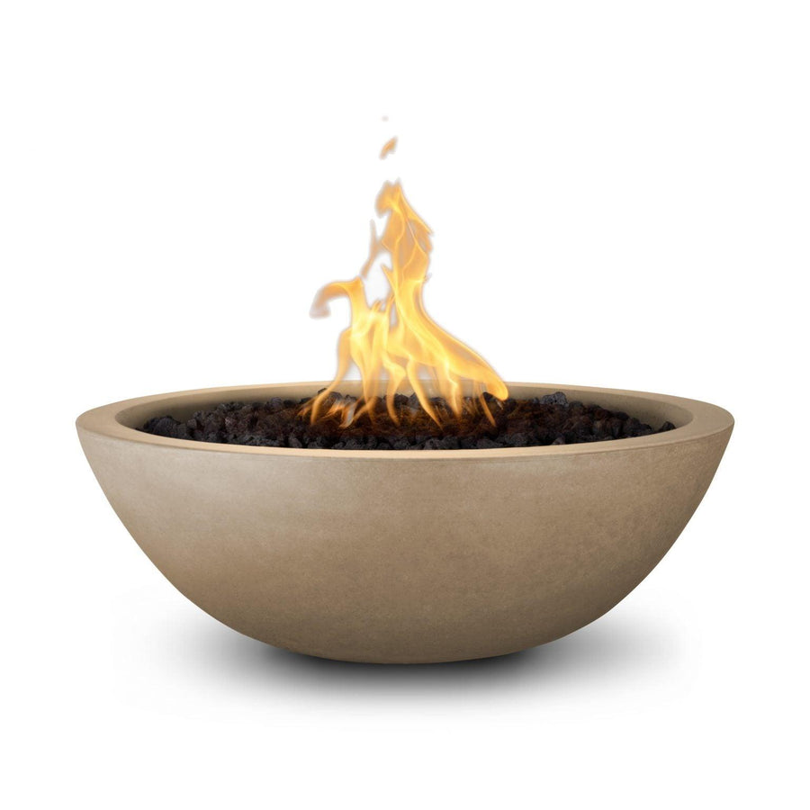The Outdoor Plus - Sedona Round Concrete Fire Pit Bowl OPT-RFO - Fire Pit Stock