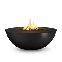 Thumbnail for The Outdoor Plus - Sedona Round Concrete Fire Pit Table - Wide Ledge - Fire Pit Stock