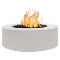 Thumbnail for The Outdoor Plus - Unity Round Powder Coat Fire Pit Table w/ Hidden Propane Storage - Fire Pit Stock